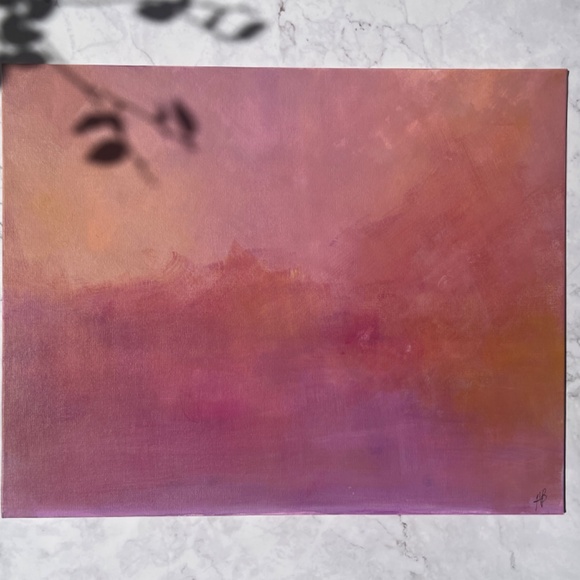 Turners Dream - Abstract Acrylic Painting | Original Artwork 16x20 Canvas Panel - Picture 11 of 13